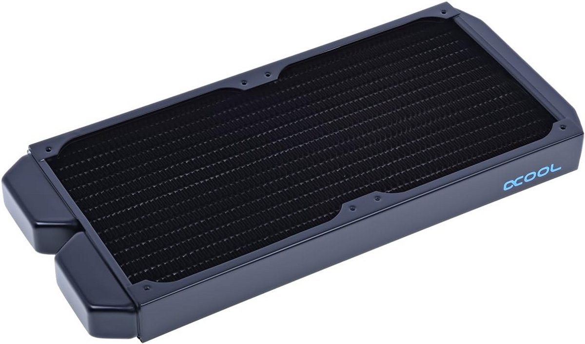 Waterkoeling Radiator 280 mm Volledig Koper - Hoge Koelprestaties