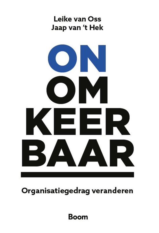 Onomkeerbaar - cover