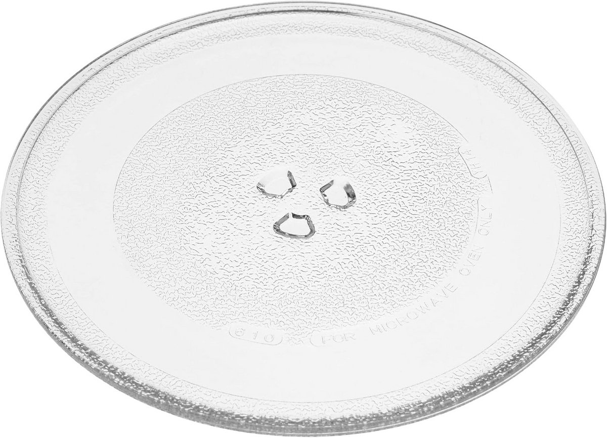 Glazen Draaiplateau Magnetron 25,5 cm met Y-Aansluiting Universeel