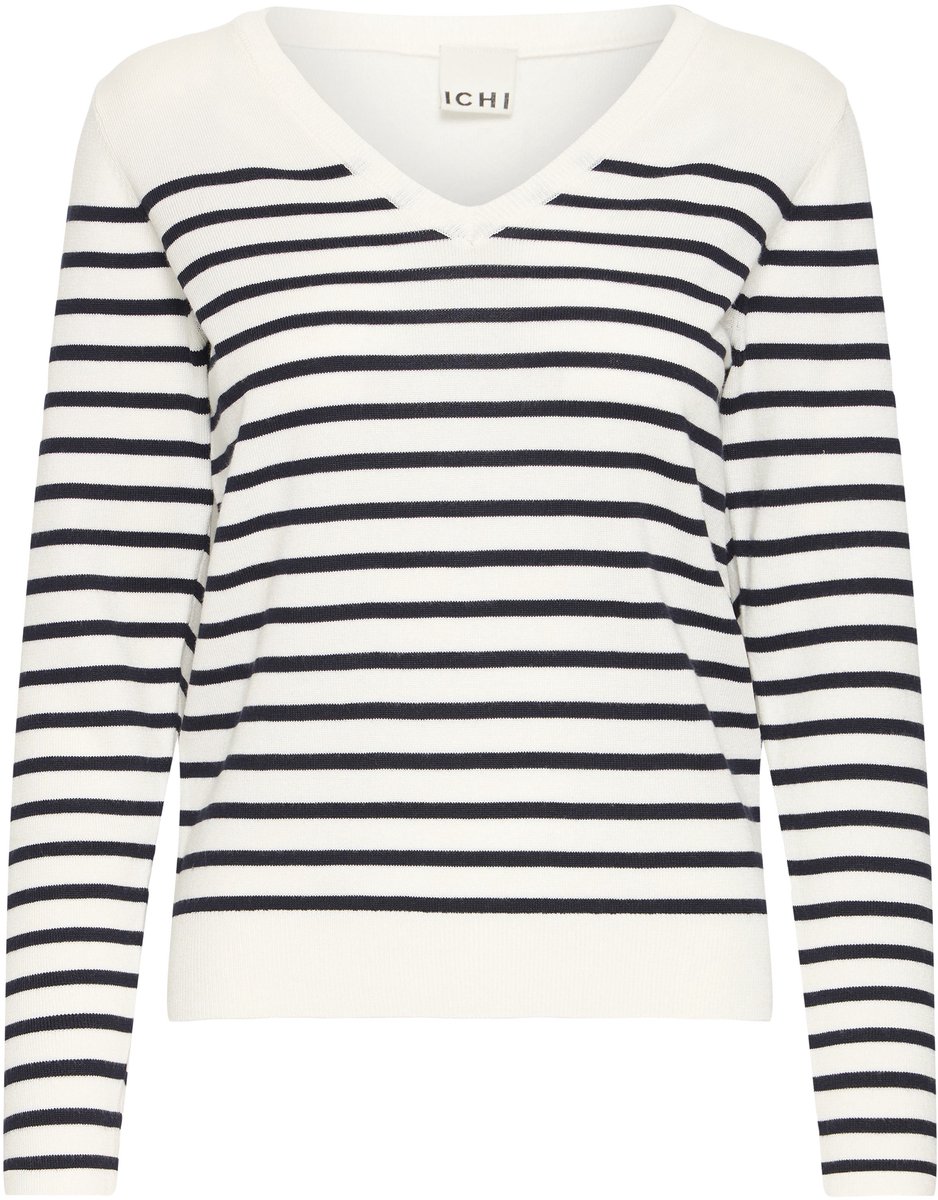 ICHI - IHLULS V-NECK LS - Dames - Gebreide truien