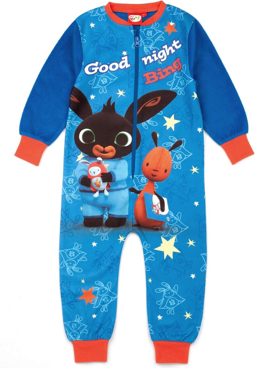 Lange Mouwen Baby Body met Bing en Flop Thema voor Jongens