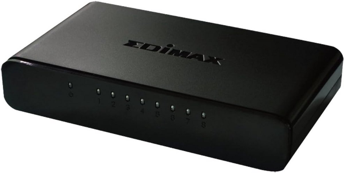 8-Poorts Gigabit Switch voor Netwerkuitbreiding