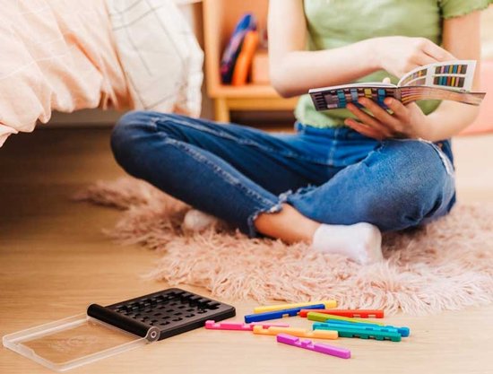 SmartGames - IQ Stixx - 120 opdrachten - puzzelspel voor kinderen én volwassenen