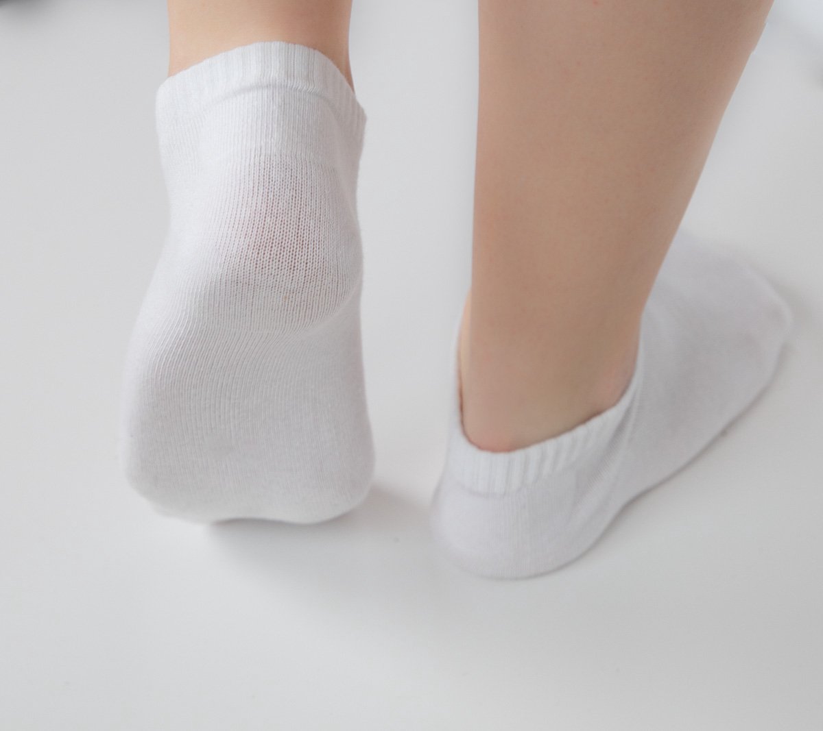 MASUK Dames & Heren Enkelsokken met Enkelbescherming – Unisex Anti-Blaar Gel Pad – Niet Afzakkende Comfort Sokken – Set van 3 Paar – Wit – Maat 36-39 — cadeau in Cadeau-ideeën - foto 3