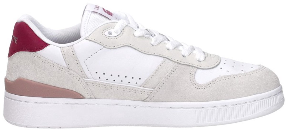 Lacoste T Clip Sneakers Laag Wit