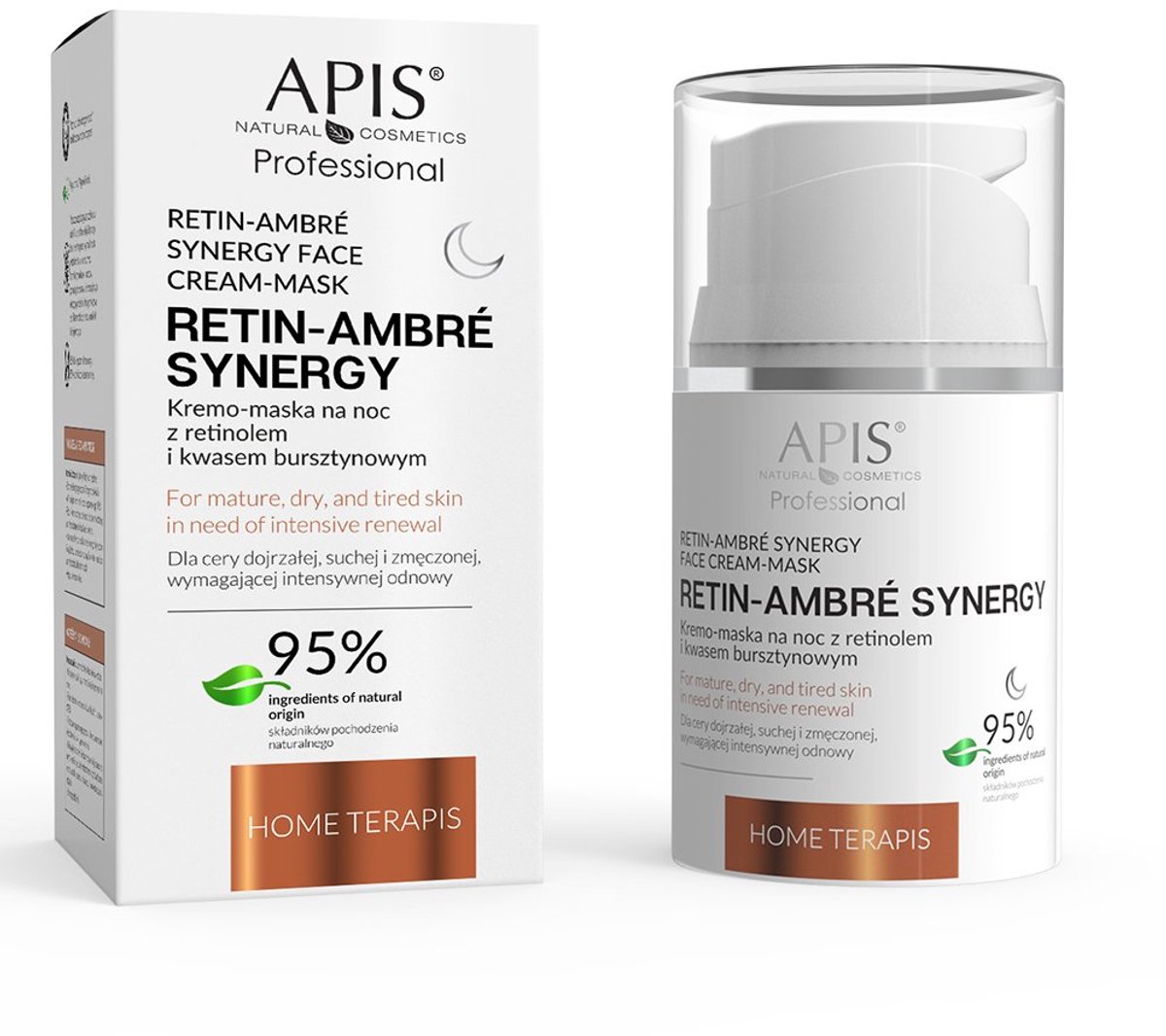 Apis RETIN-AMBRE - Nachtkrem met Retinol en Amberzuur - 50 ml