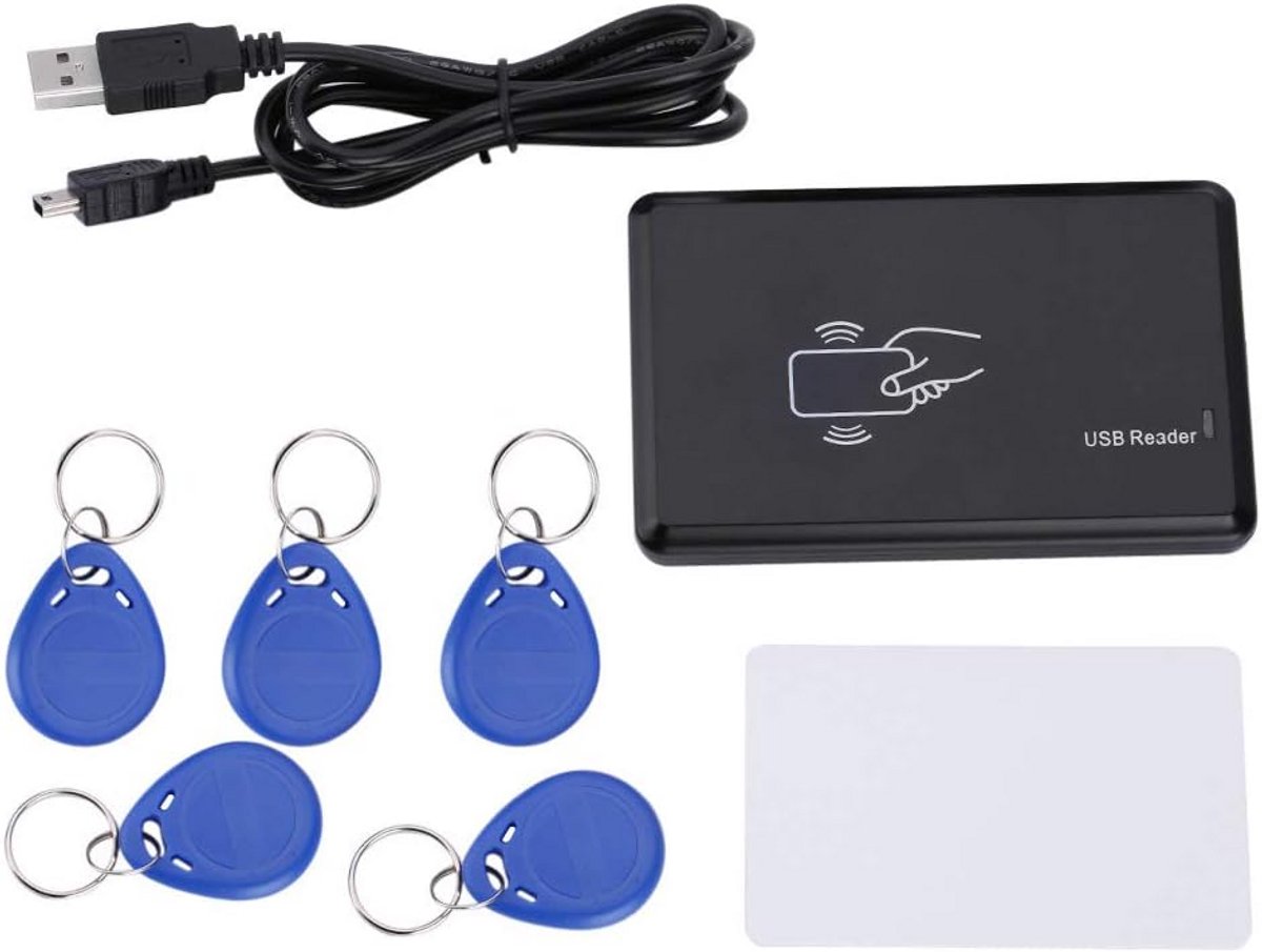 RFID Kaartlezer Schrijver Copier Duplicator 125KHZ voor Toegang en Beveiliging