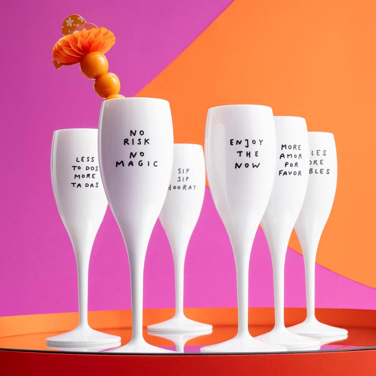 Stijlvol Onbreekbaar Champagneglas voor Mousserende Dranken 100ml