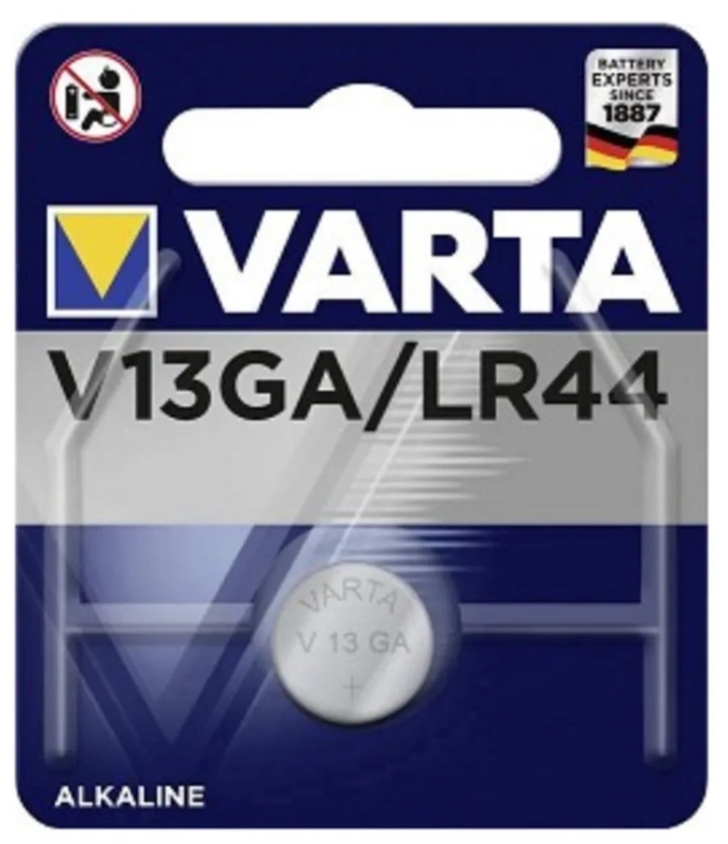 Varta - Knoopcel batterij - LR44 - High Energy Alkaline - 15 Volt