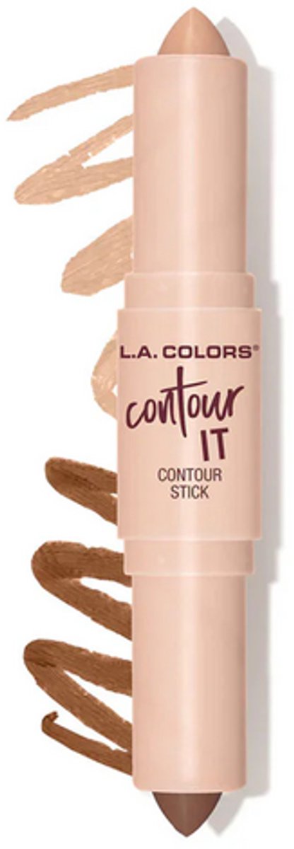 L.A. Colors - Contour It - 598 Neutral|Medium - Contour Stick - Highlighter - Contour - 8,5 g