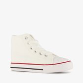Baskets montantes en toile pour enfants blanc - Taille 34