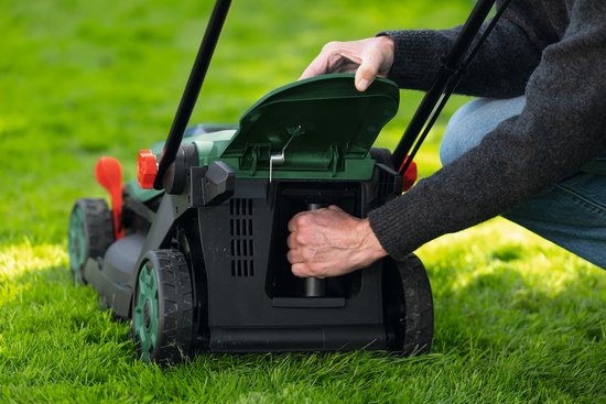 Bosch Rotak 18V-34 - Grasmaaier - Zonder accu en lader - Inclusief Mulchplug van Bosch — afbeelding 4