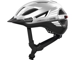 Fietshelm ABUS URBAN-I 4.0 ACE signal silver S - 51-55 cm - zilver - Geschikt voor gebruik op elektrische fietsen - stadsfietsen - 260 g