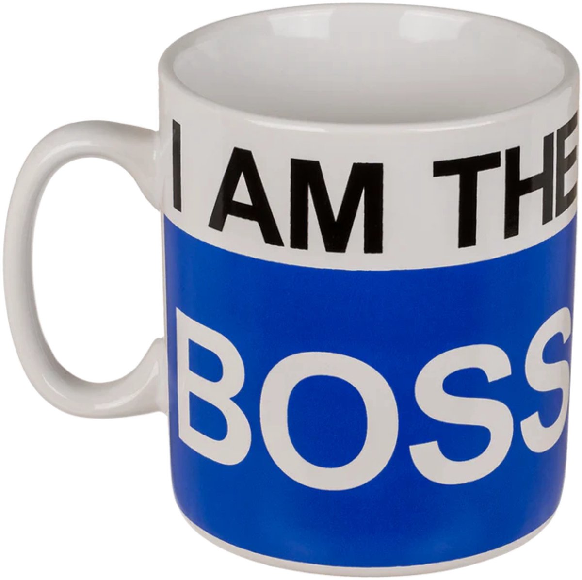 XL Koffiebeker I am the boss 700 ml - mok / beker