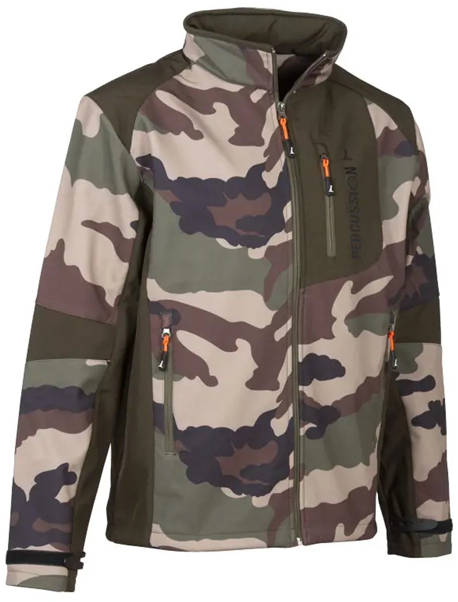 Softshell jas PERCUSSION Groen