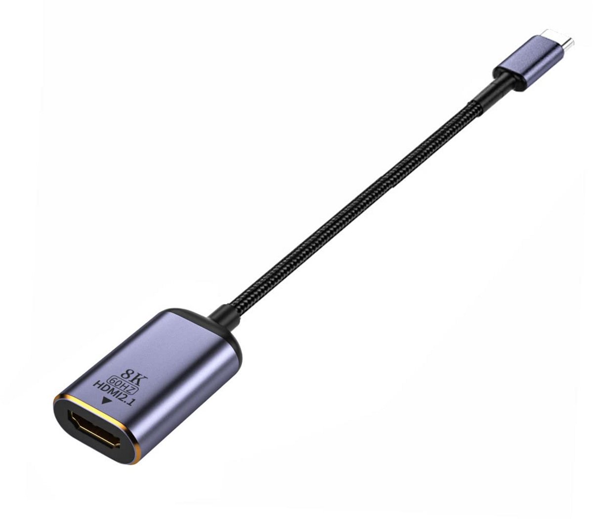 USB-C naar HDMI 2.0 Kabel Adapter voor 8K 60Hz en 4K 120Hz Video