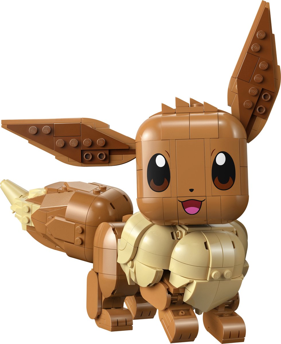 LEGO Pokémon Eevee Bouwpakket voor Volwassenen met Dieren Figuur - 72151 – foto 8
