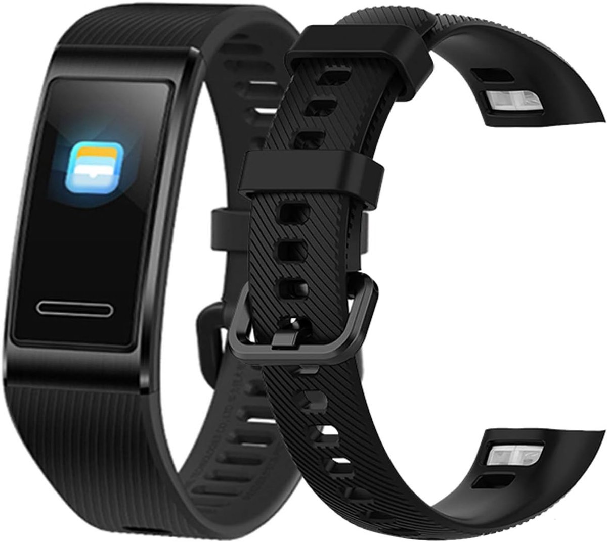 Zachte Siliconen Horlogeband Vervanging voor Smartwatch Polsband