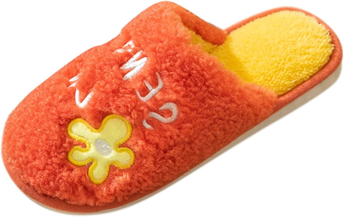Warme Dames Pantoffels Pluche Binnen en Buiten Antislip