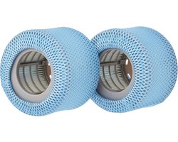 Filterpatroon jacuzzi - 2-pack, 90 plooien, wit, universeel