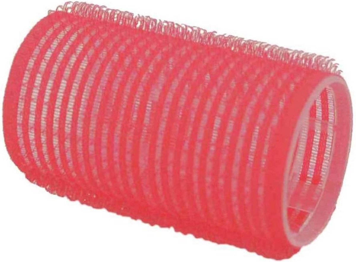 Zelfklevende Haarkrullers Rood 36 mm Set van 12 Stuks