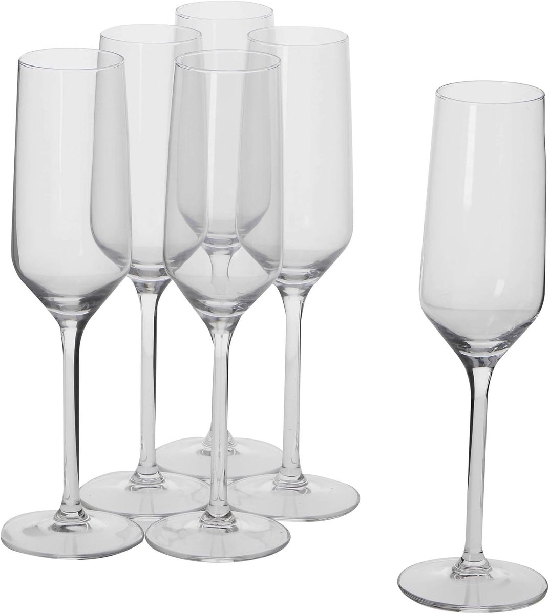 Set van 4 Witte Wijnglazen 38cl - Stijlvolle Glazen voor Wijn - Vaatwasmachinebestendig