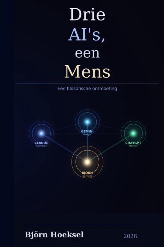 Drie AI's, een Mens - cover