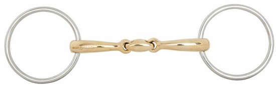 BR Mors Lâche Double Cassé Soft Contact 16 mm Ø 70 mm 11,5 1 Couleur