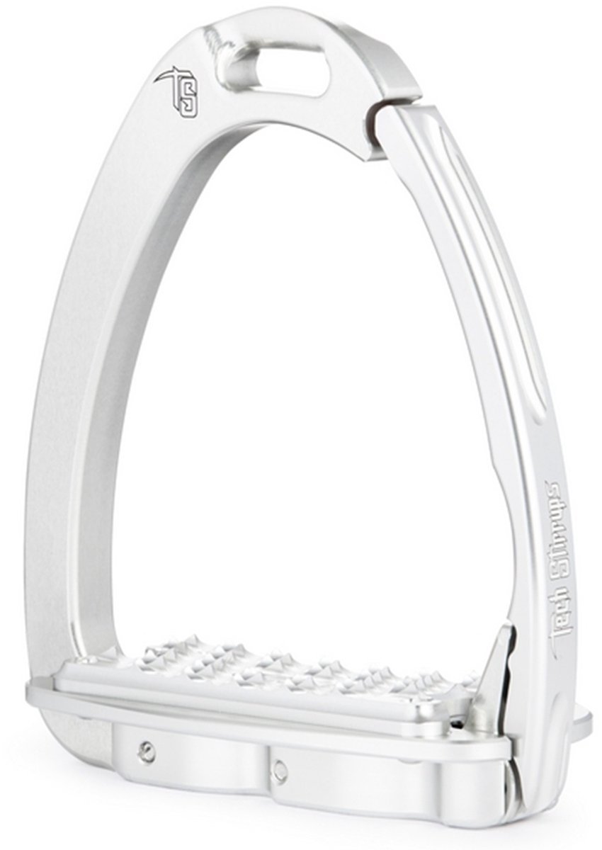 Tech Stirrups Venice Sloped Evo Zilver/Zilver - 12 cm