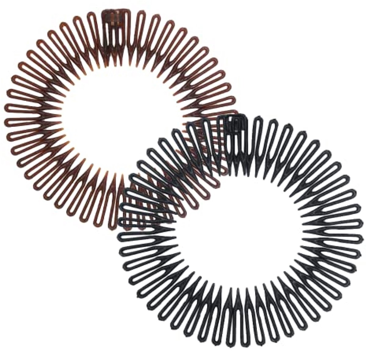 Stretch Haaraccessoires - Flexibele Kammenset - Ideaal voor Alle Haartypes