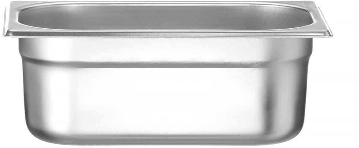 Gastronorm RVS Bak GN 1/4 - Hittebestendig voor Oven en Bain-Marie