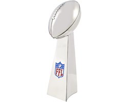 Grote Fantasy Football Beker - 10 cm Roestvrij Stalen Trofee voor Kampioenen