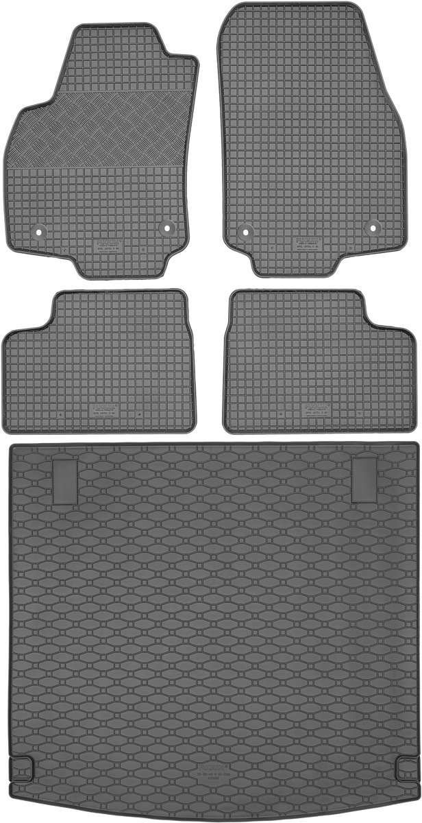 Rigum RKK + Rigum - Bagageruimte Mat en Automatten - Opel Astra III H Kombi - 2004-2014 - Zwart