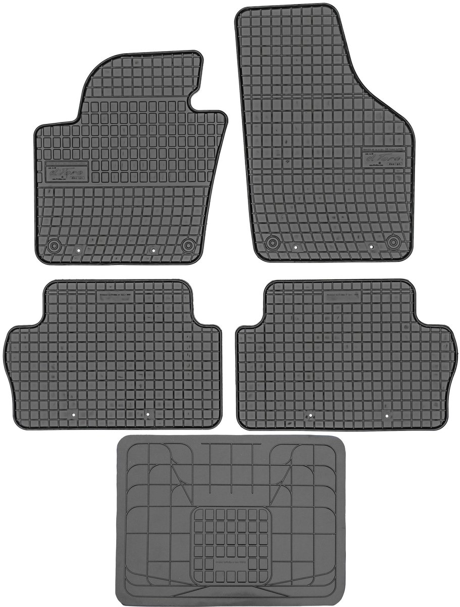 Frogum el Toro - Rubbermatten - Seat Alhambra II - 5-zits - Zonder Stoppers
