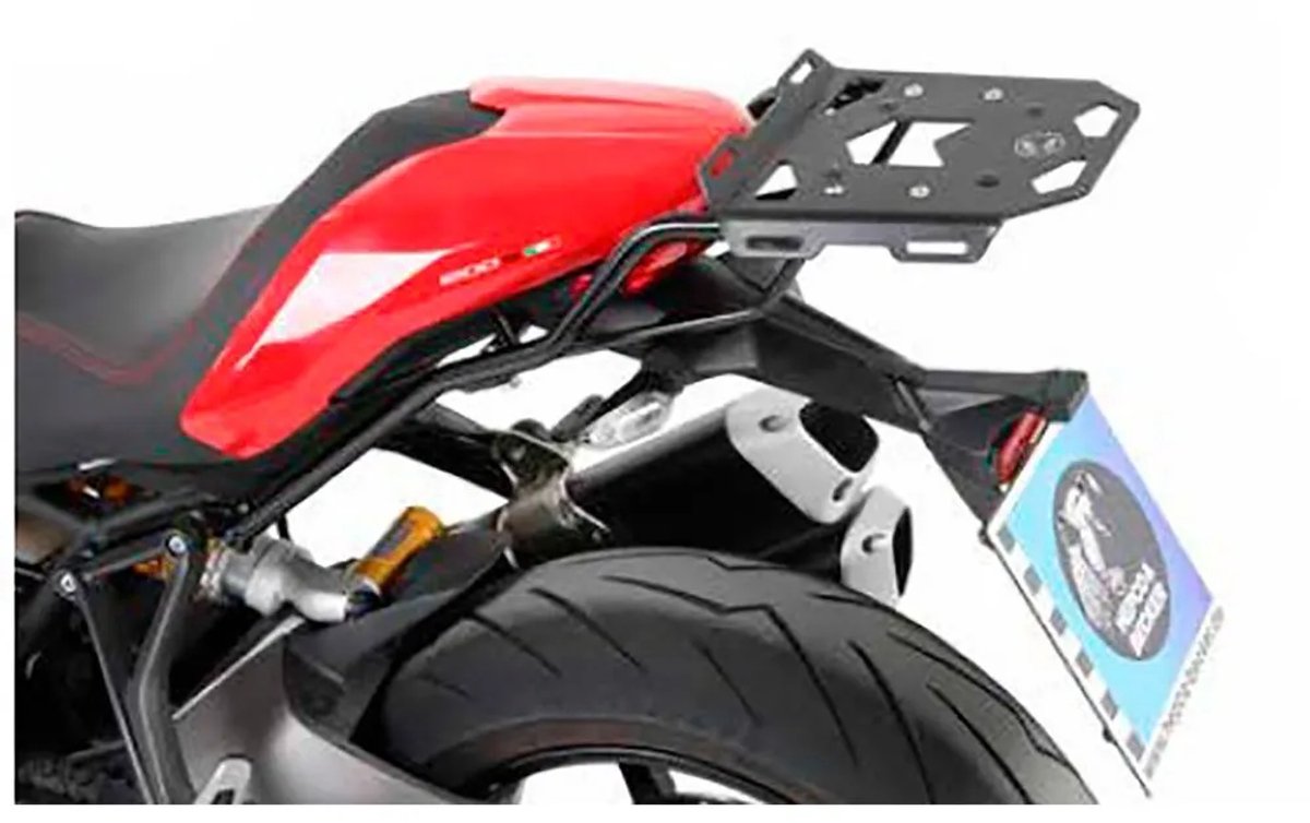 Hepco Becker Smartrack Ducati Monster 1200 S 17 6607562 01 01 Bagagerek Zwart
