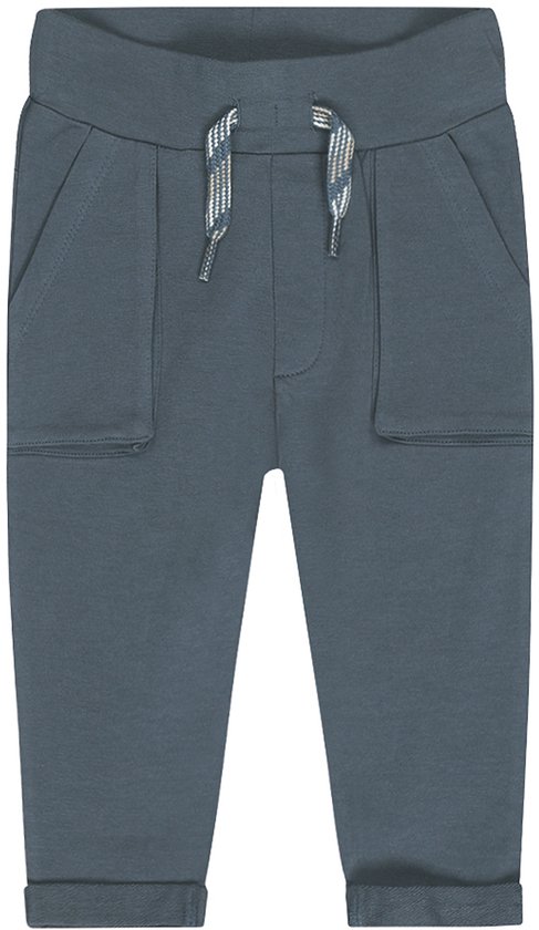 Dirkje Jongens Loose Fit Broek - Steel blue