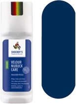 Shoeboy's - suède - nubuck - bâton de soin - bleu foncé