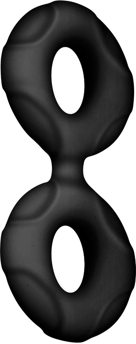 Forto F-81 dubbel Ring 44mm Penisring - Zwart