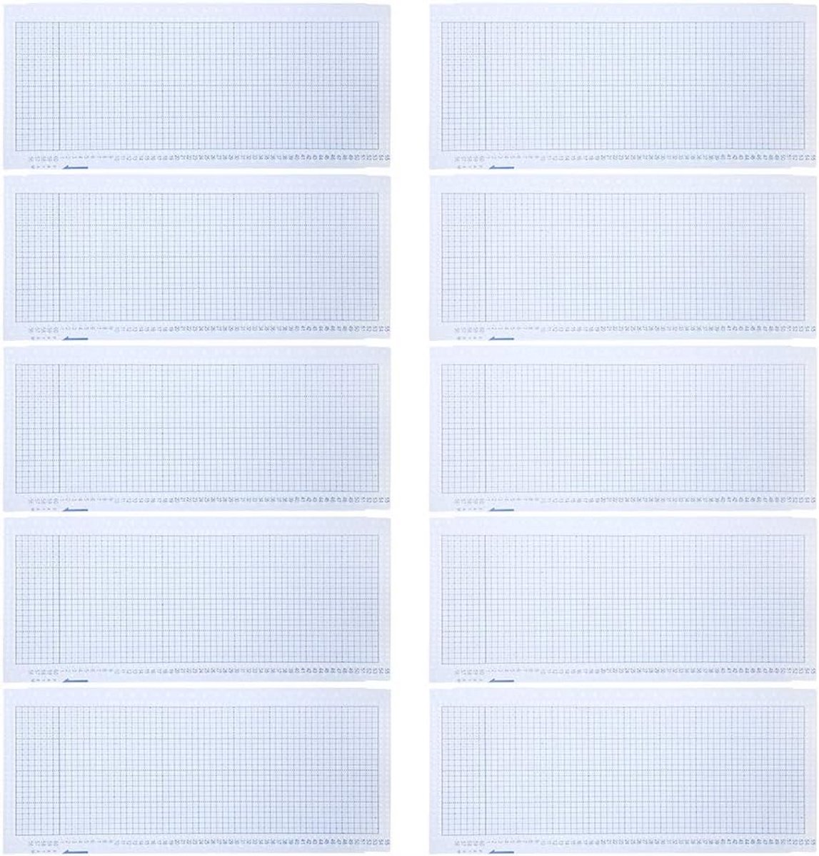 10 Stuks Breimachine Punch Cards voor 24 Steken - Universele Naaldbrei Accessoires