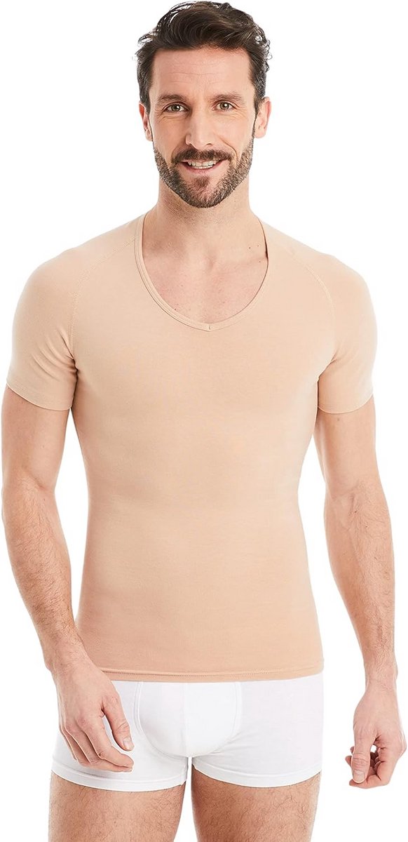 Compressieshirt Heren met Korte Mouwen voor Platte Buik en Betere Houding