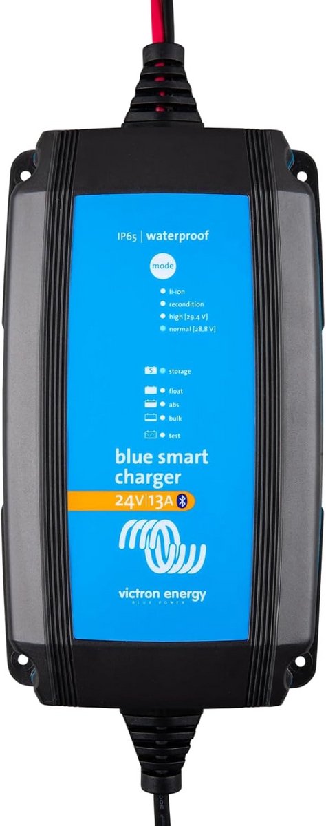 24V Batterijlader IP65 met Bluetooth - Geschikt voor diverse Accutypes