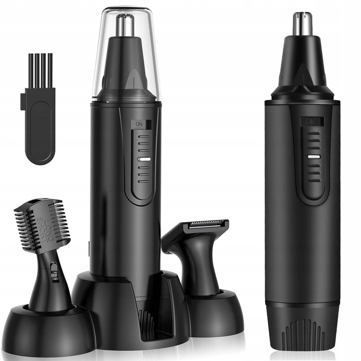 SIEPS 4-in-1 Draadloze Neustrimmer Mannen Neustrimmer Vrouwen - Baardtrimmer - Detailtrimmer - Wenkbrauw Trimmer - Oortrimmer - Neushaartrimmer