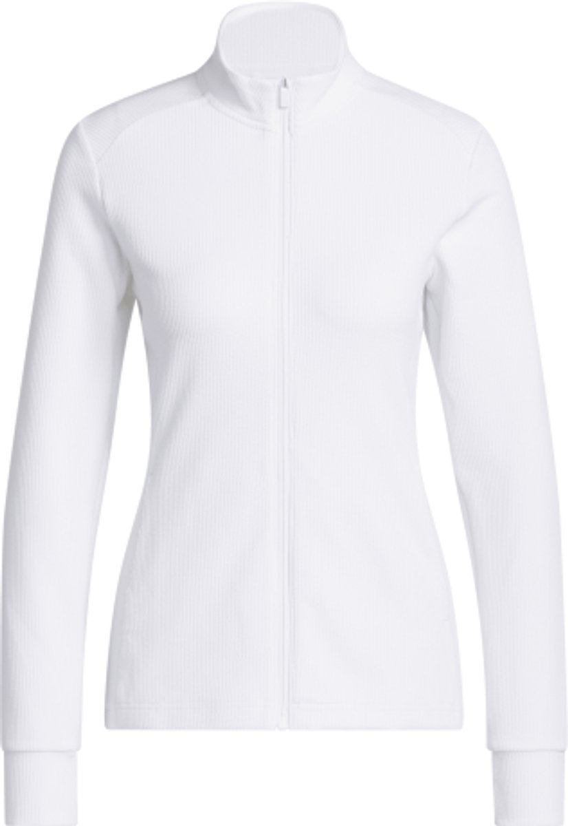 Adidas Dames W Textured Golfvest Wit