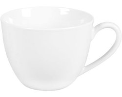 Elegante Cappuccinokop Porselein Wit 300 ml