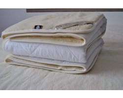 Reversible Merino Scheerwol Matrasdek - Warm in Winter, Koel in Zomer