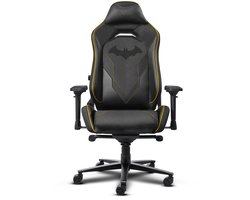 Trust GXT 721BM Ruya Pro Batman Editie - Premium Gaming Stoel - Gamestoel - Nekkussen - Verstelbare Rug Ondersteuning - Hoogte Verstelbaar - Rug- & Armleuningen Verstelbaar - Batman Zwart