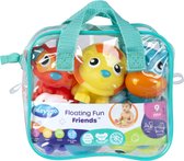 Playgro Badspeelgoed - Floating Fun Friends- badgeschenkset - Schimmelvrij - Badspeelgoed - waterspeelgoed baby - Waterspeelgoed Peuters - Baby Speelgoed - Waterspeelgoed - BPA vrij