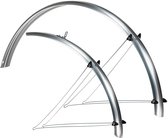 Bonin 48 Mm Spatbordset Zilver 700 - 28´´