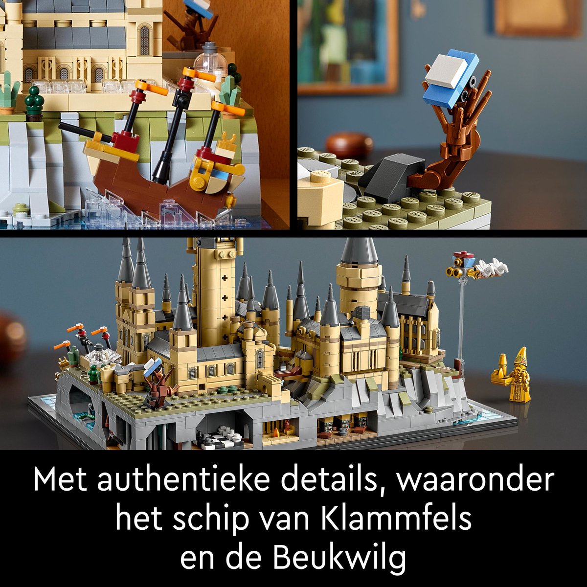 LEGO Harry Potter Kasteel Zweinstein en terrein Grote Set voor Volwassenen - 76419 — afbeelding 11