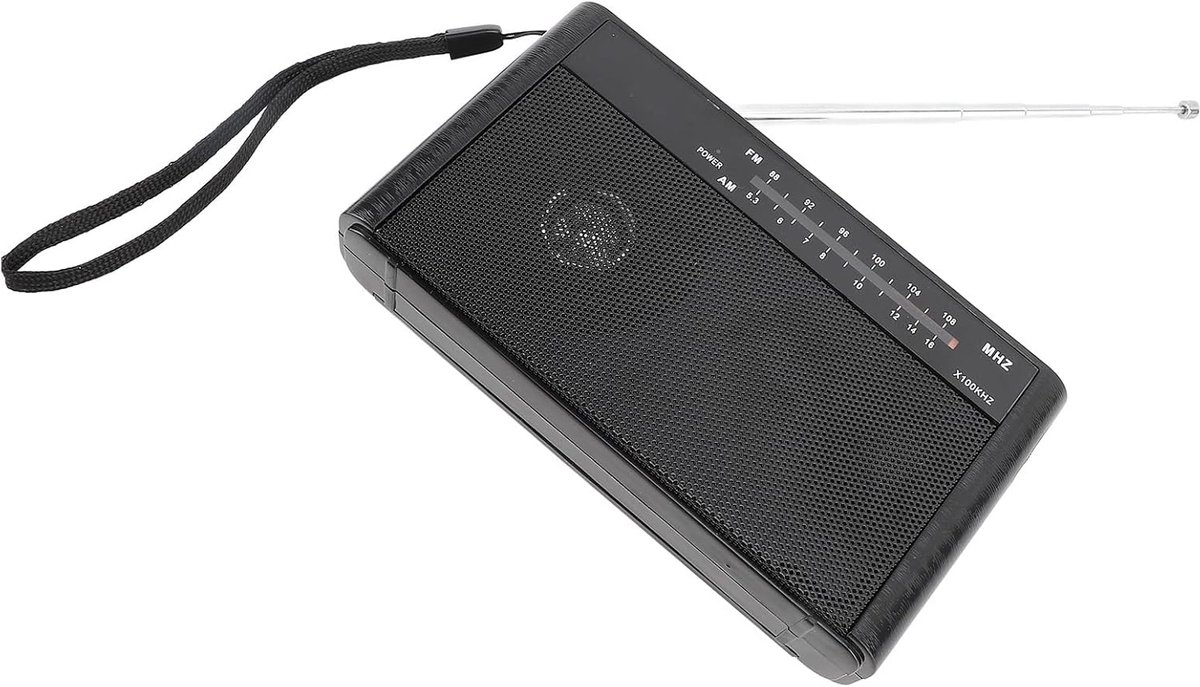 Draagbare Radio - AM FM Ontvanger - Buiten Luisteren - Compact Zakformaat - 15 x 4 x 4 cm